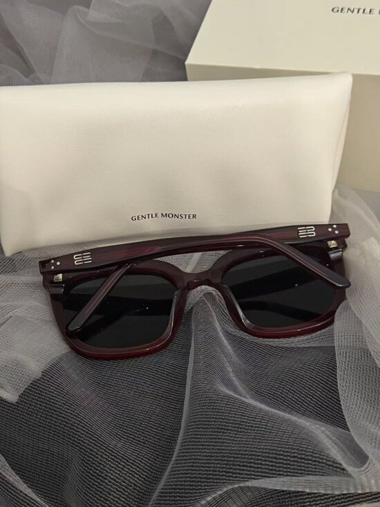 Gentle Monster LOLOE Burgundy Square Sunglasses main image 4